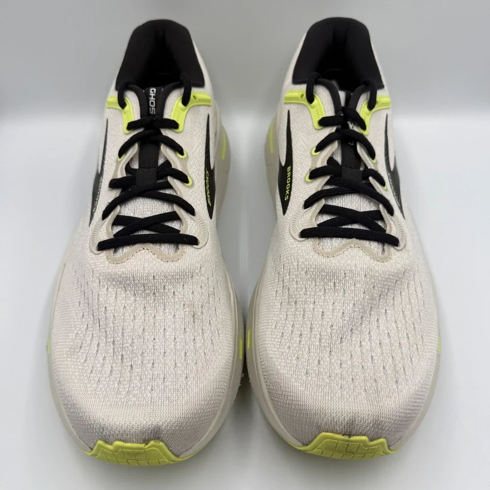 Brooks Ghost Max Grey Running‎ Shoes Athletic Sneakers Men's Size 14 1104061D071